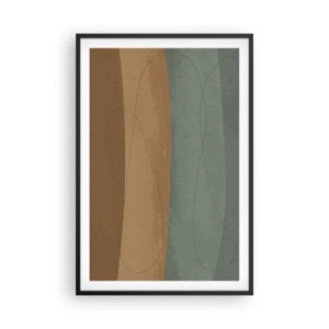 Plakat i sort ramme - Vandret sammensætning - 61x91 cm