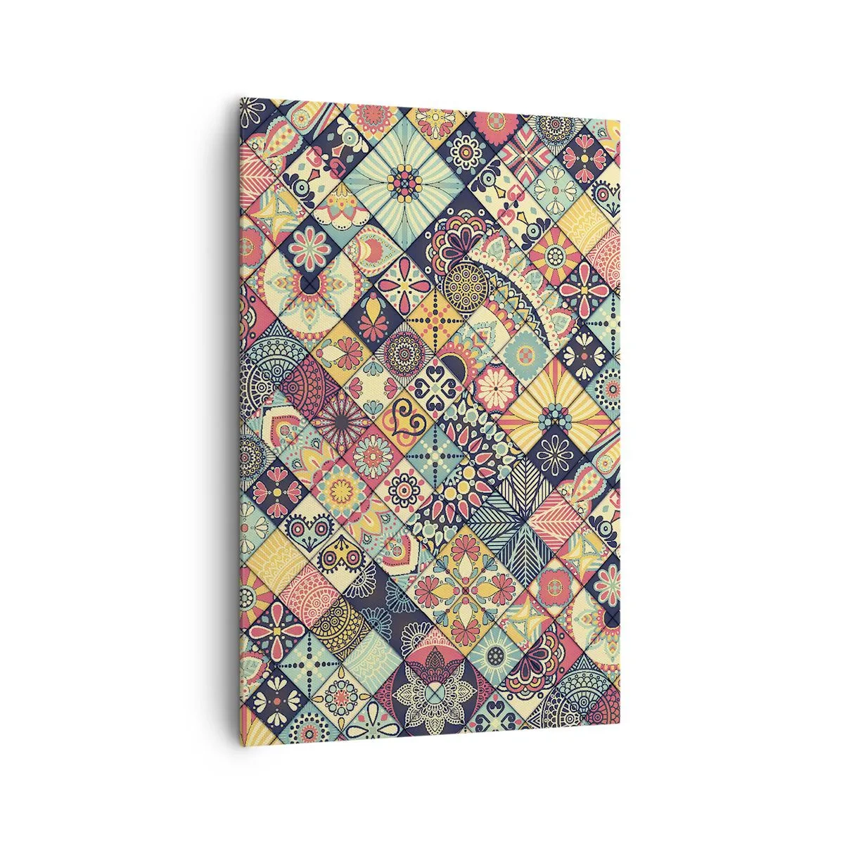 Lærredstryk - Billede på lærred - Marokkansk stemning - 80x120 cm