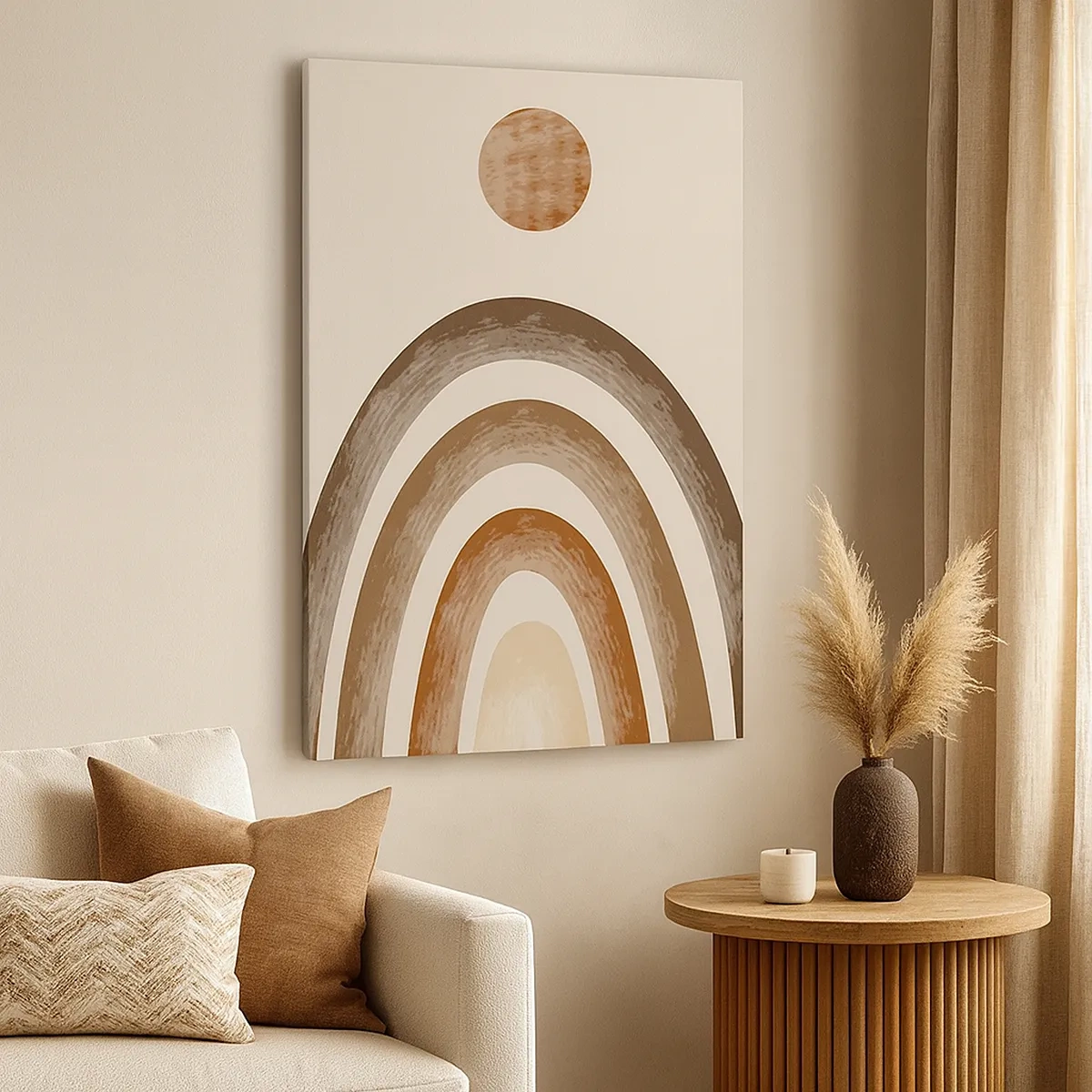 Lærredstryk - Billede på lærred - I en galakse langt, langt væk - 50x70 cm