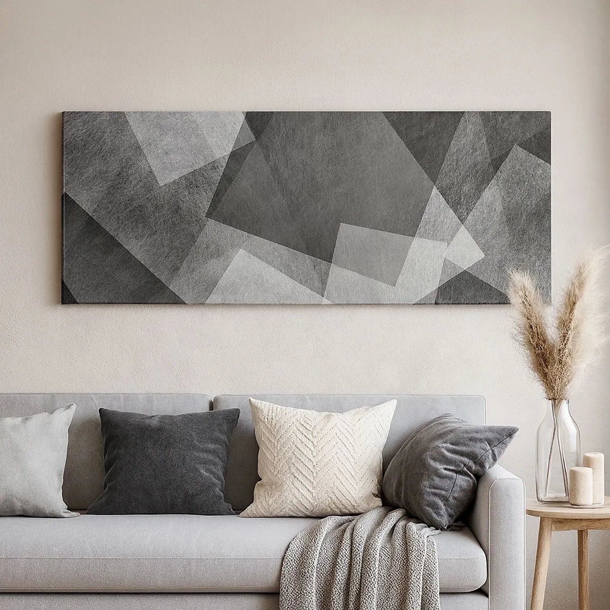 Lærredstryk - Billede på lærred - Et evigt symbol på bestandighed og orden - 100x40 cm