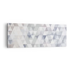 Lærredstryk - Billede på lærred - I takt på tre - 140x50 cm