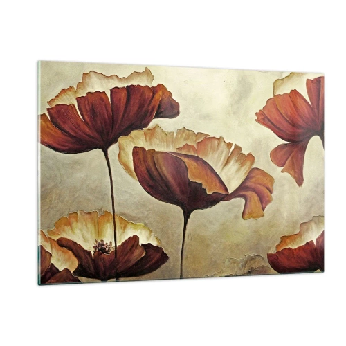 Billede på glas - Marker - 120x80 cm