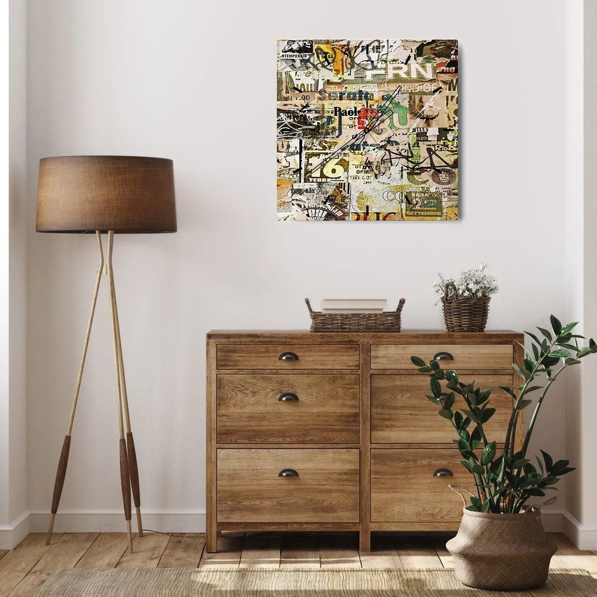 Vægur, Uret - Åh, det er ved at ske... - 40x40 cm