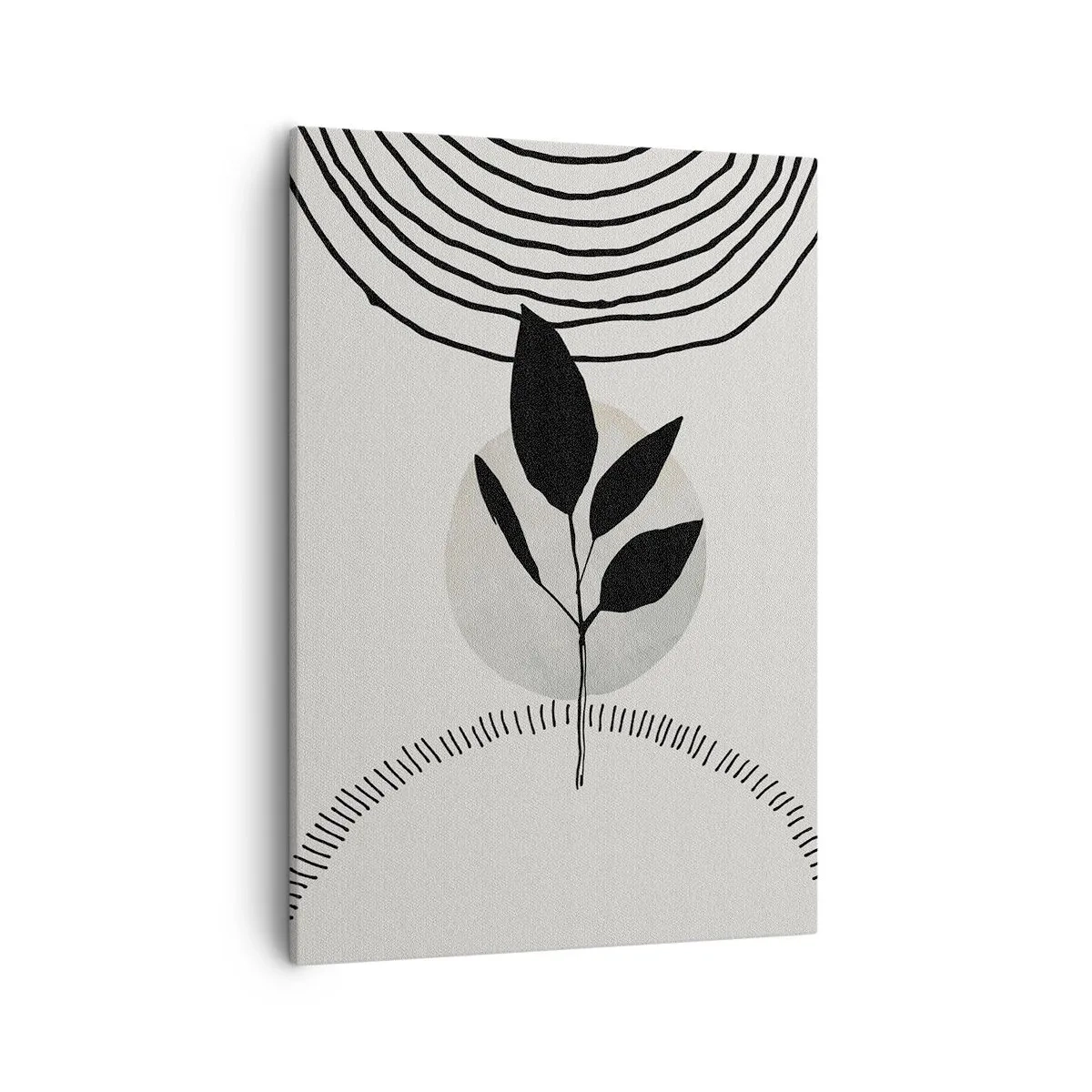 Lærredstryk - Billede på lærred - Komposition: naturens ritualer - 50x70 cm