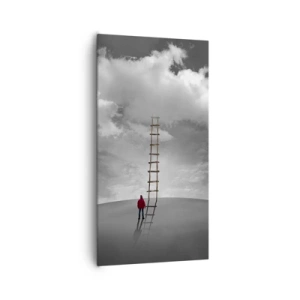 Lærredstryk - Billede på lærred - Alt er muligt - 65x120 cm