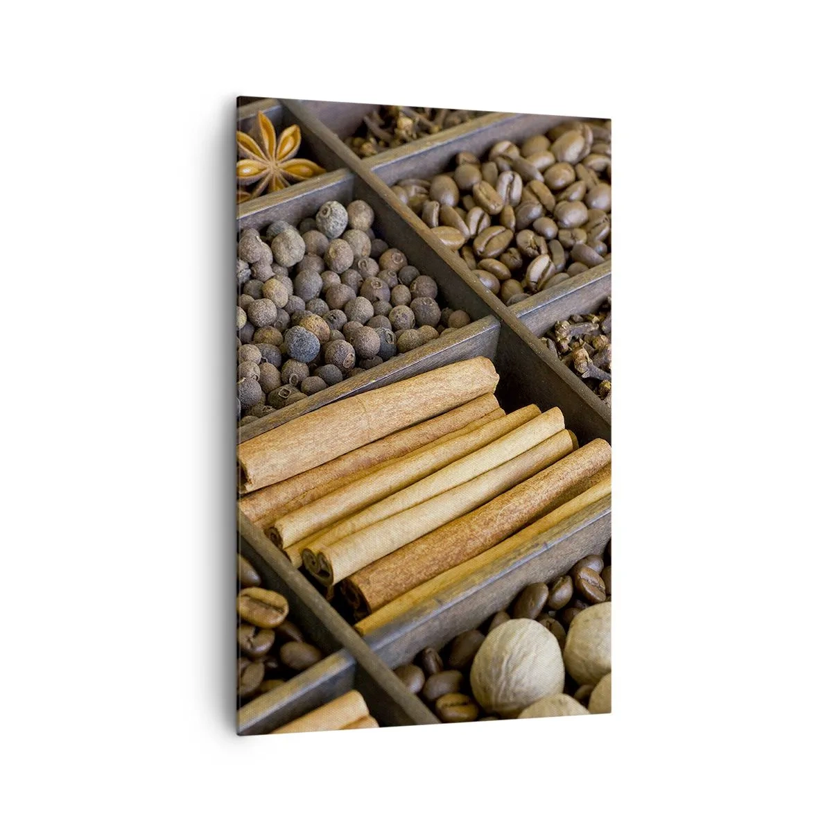 Lærredstryk - Billede på lærred - Et skatkammer af aromaer - 80x120 cm