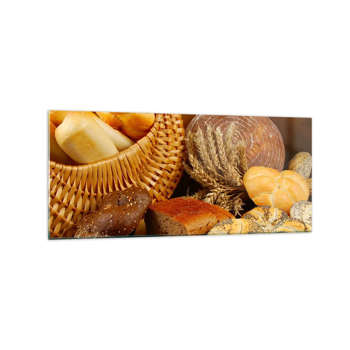 Billede på glas - Vi slap væk igen - 120x50 cm