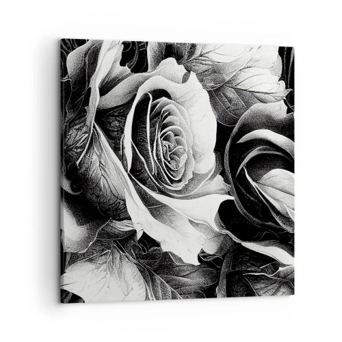 Lærredstryk - Billede på lærred - Altid dronning - 50x50 cm