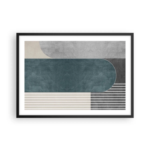 Plakat i sort ramme - Horisontal komposition - 70x50 cm