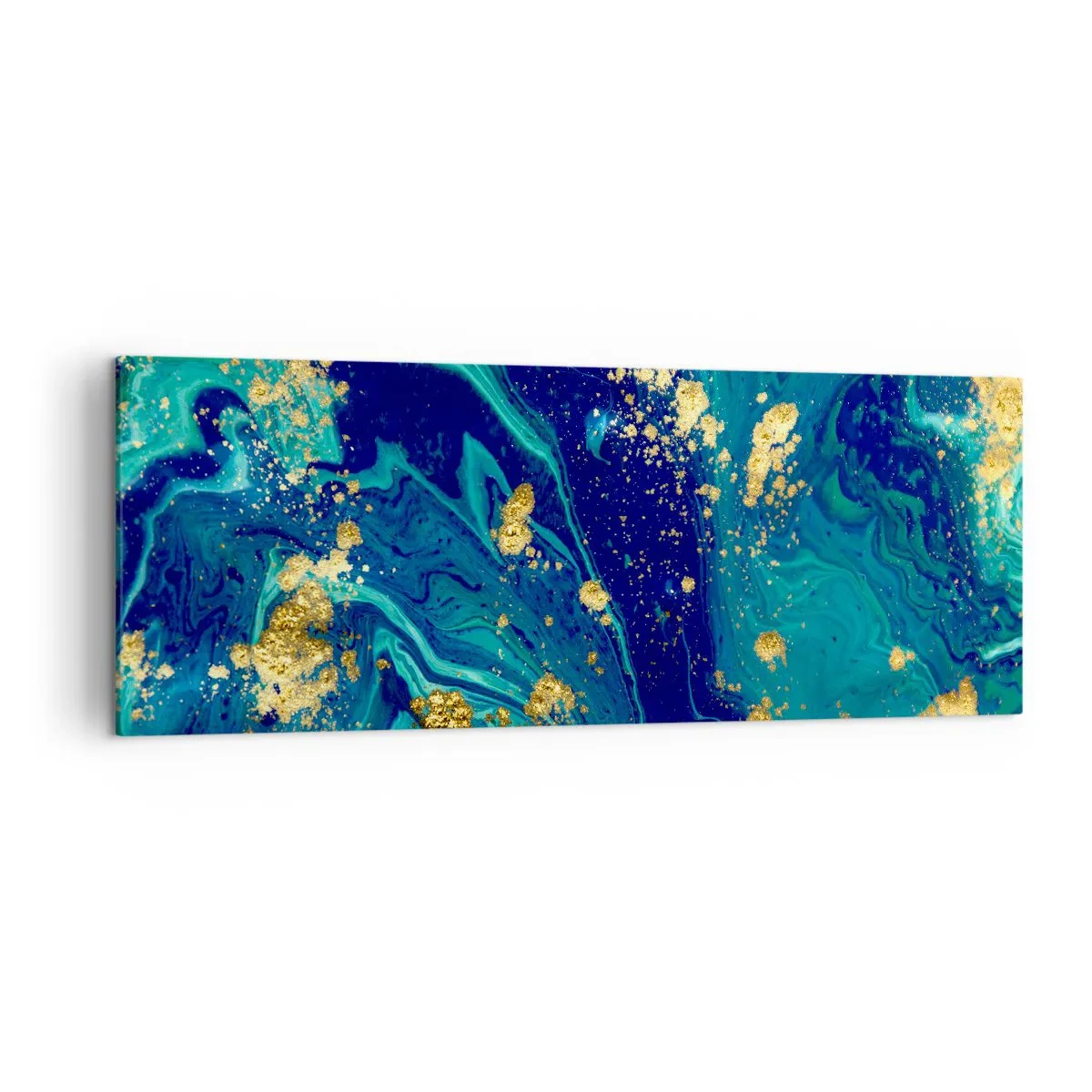 Lærredstryk - Billede på lærred - Solblade - 140x50 cm