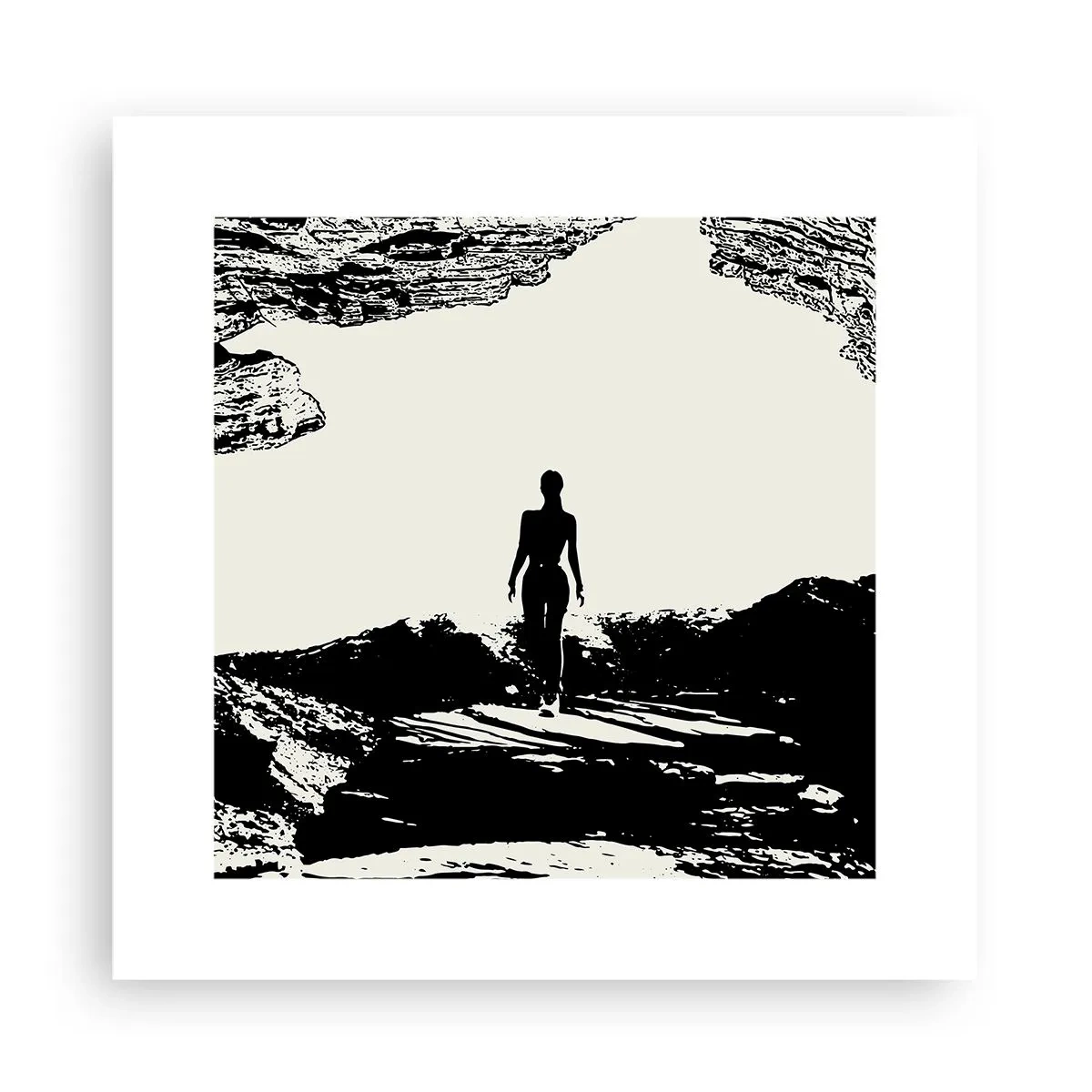 Plakat - Et nyt udseende - 30x30 cm