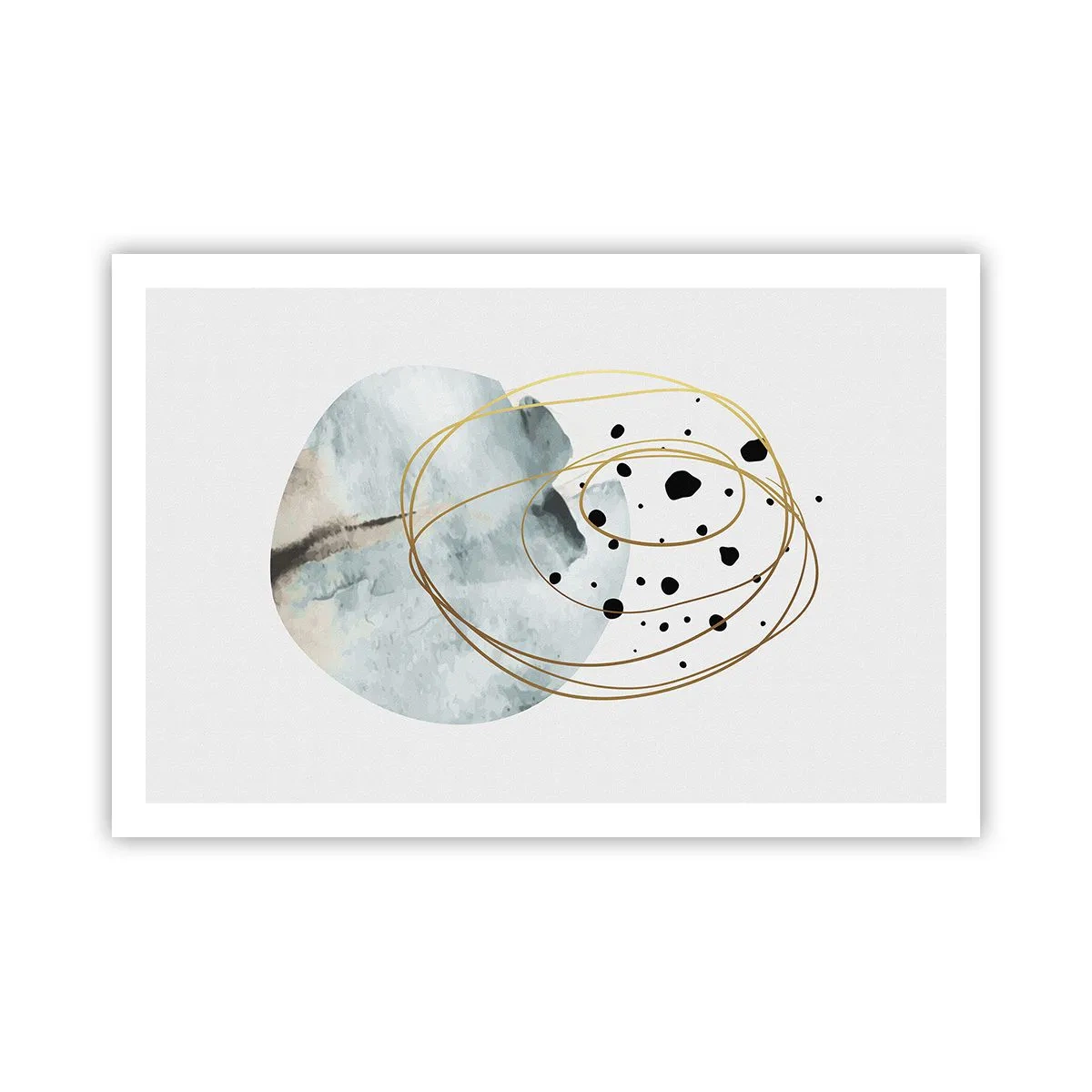 Plakat - I rummets favntag - 91x61 cm