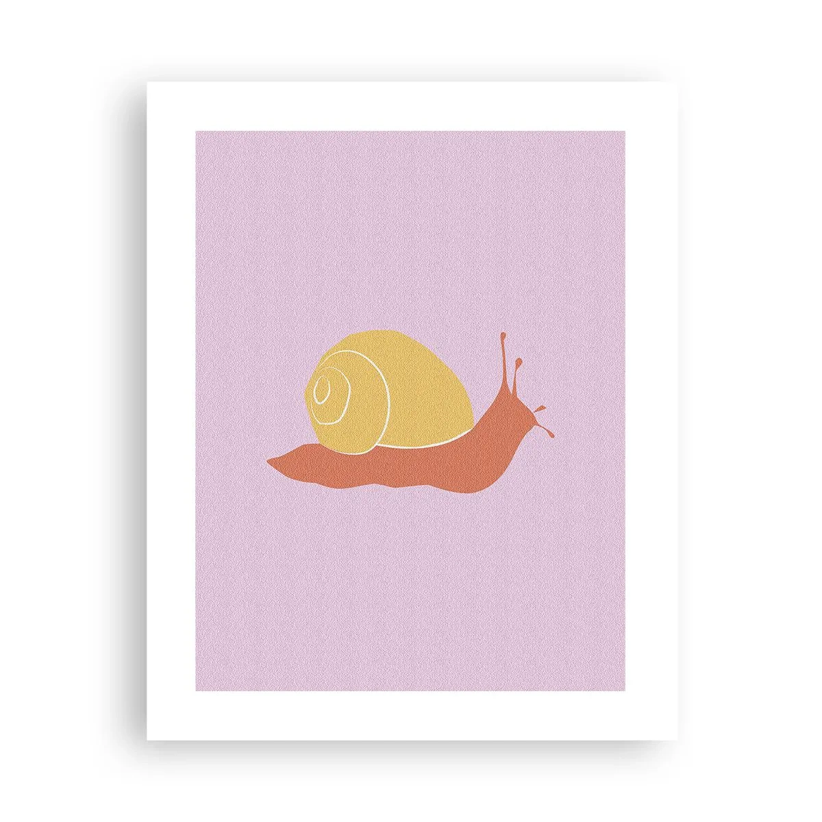 Plakat - Der er ingen hastværk - 40x50 cm