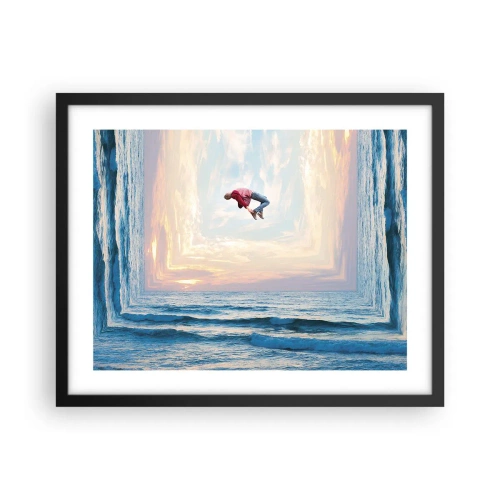 Plakat i sort ramme - Til en anden dimension - 50x40 cm