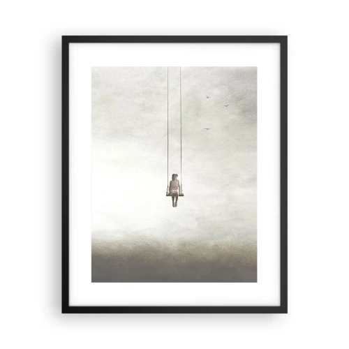 Plakat i sort ramme - Barnet i os selv - 40x50 cm