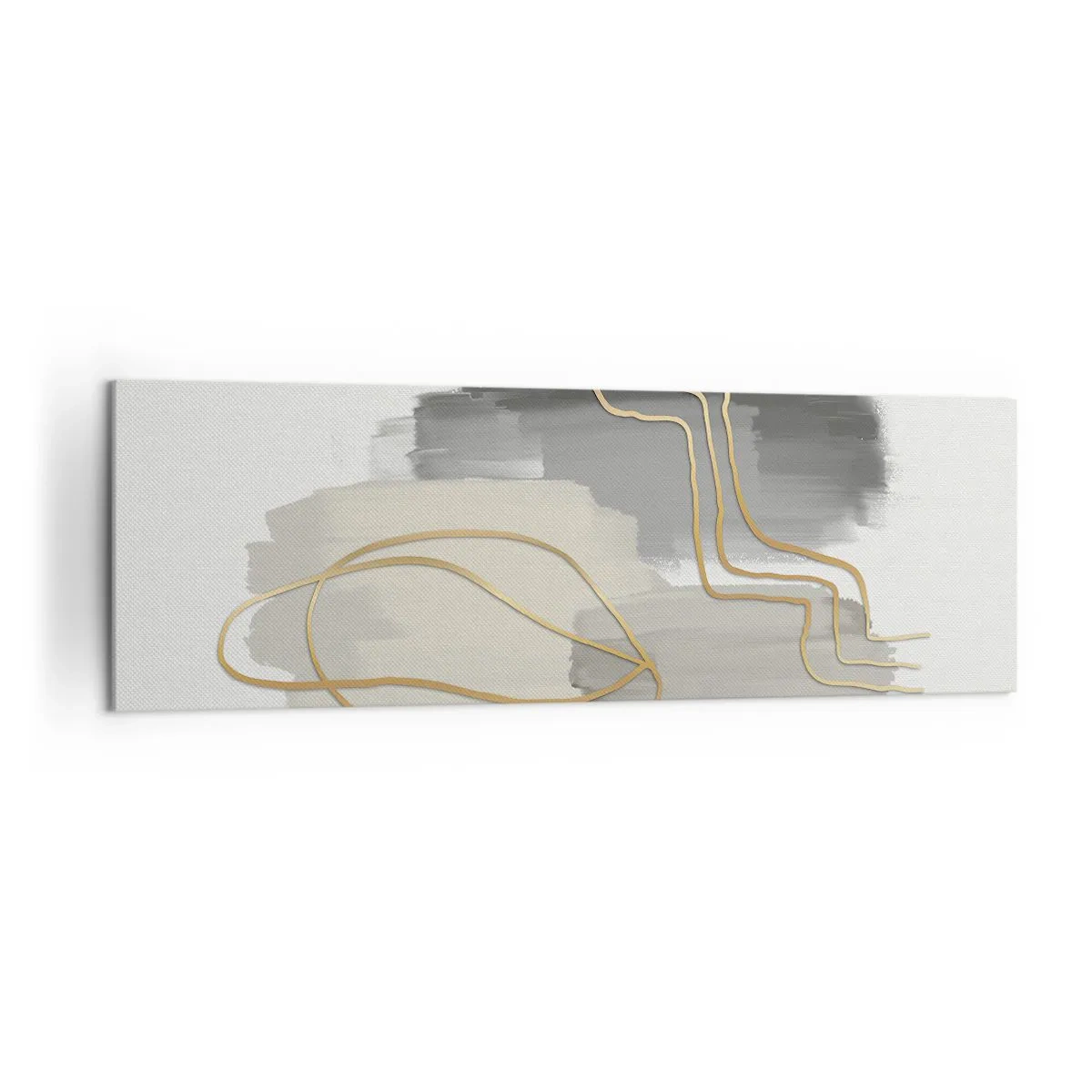 Lærredstryk - Billede på lærred - Vedholdenhed og bevægelse - 160x50 cm