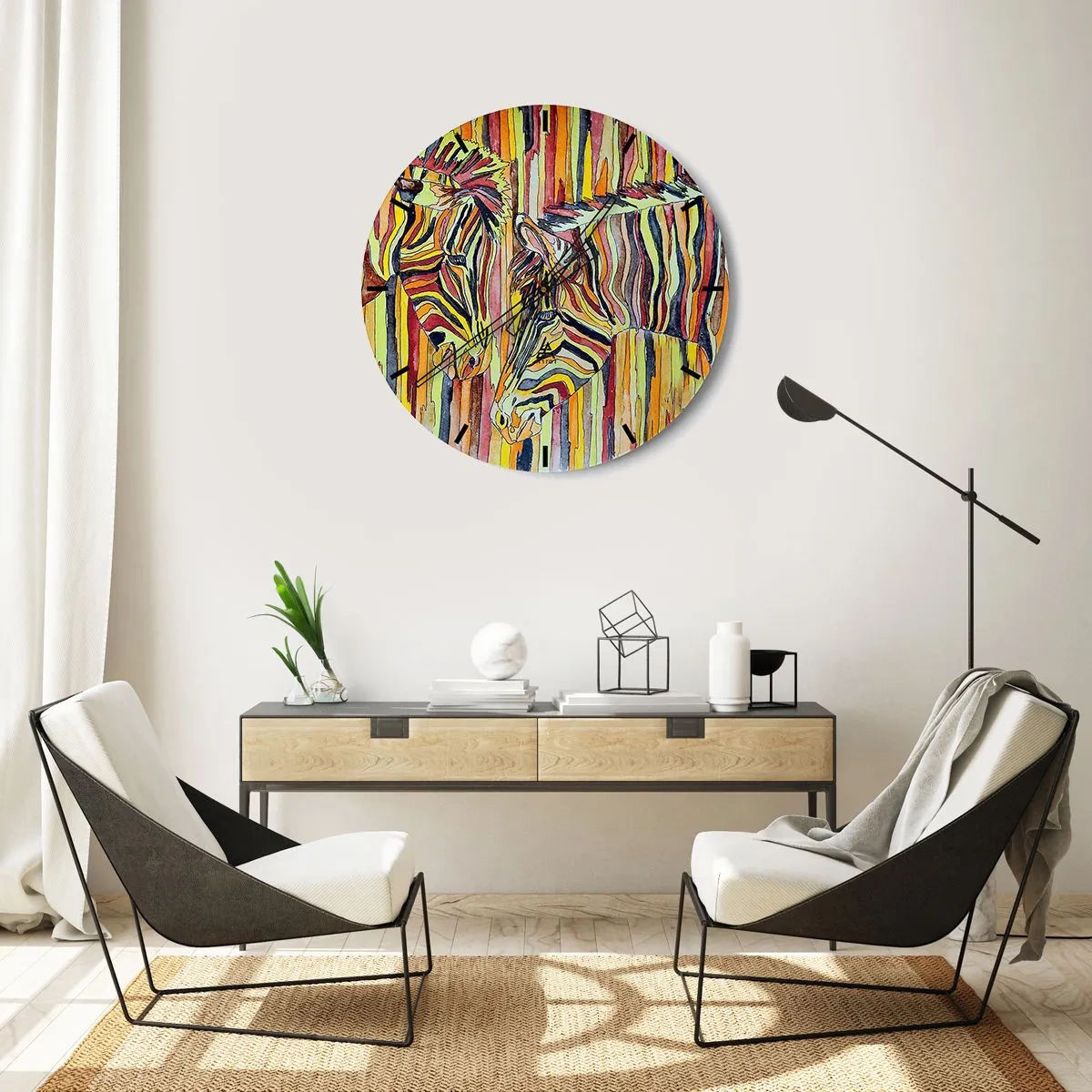 Vægur, Uret - Så du også... - 40x40 cm