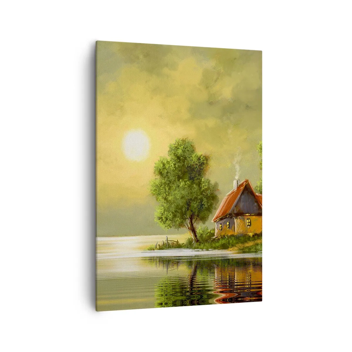 Lærredstryk - Billede på lærred - Smukt, som fra et billede - 70x100 cm