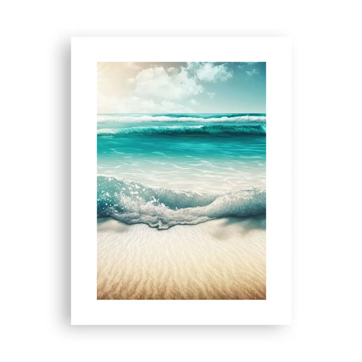 Plakat - Havets ro - 30x40 cm