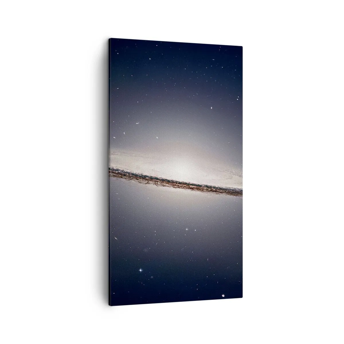 Lærredstryk - Billede på lærred - Der var engang i en galakse langt, langt borte.... - 45x80 cm