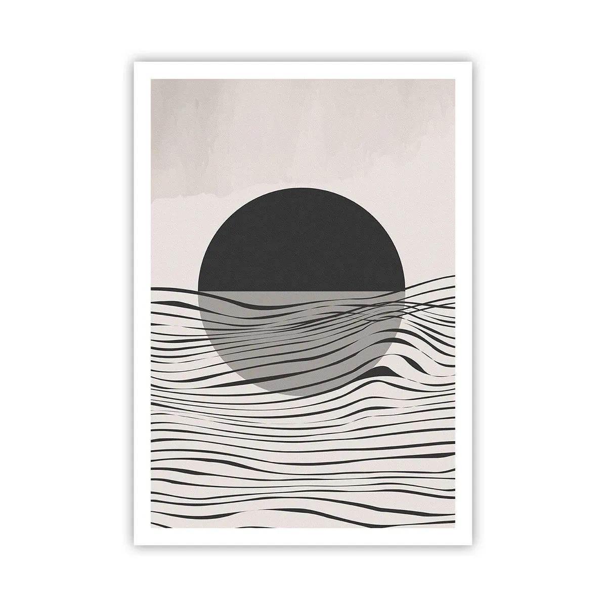 Plakat - Halvkomposition - 70x100 cm