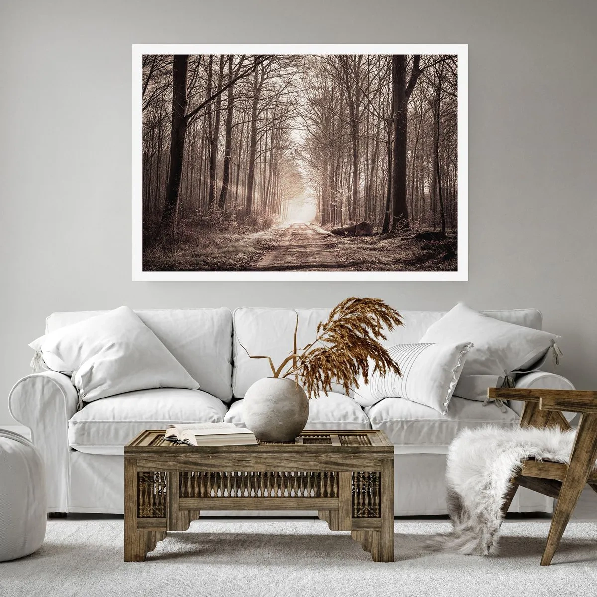 Plakat - Skovkatedralen - 40x30 cm