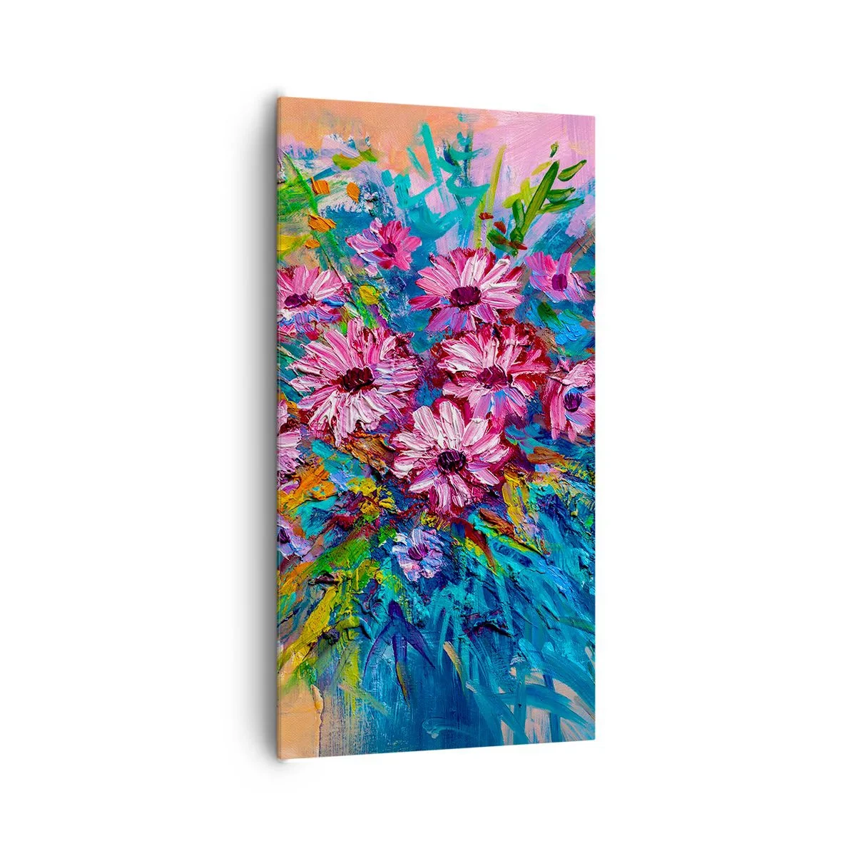 Lærredstryk - Billede på lærred - Livets energi - 65x120 cm