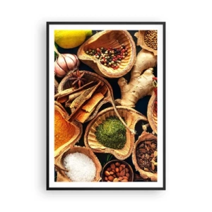 Plakat i sort ramme - Tag, hvad du vil have - 70x100 cm