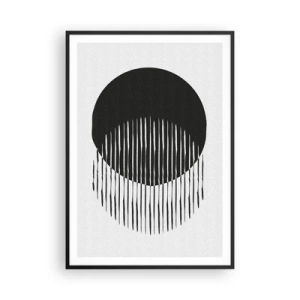 Plakat i sort ramme - Hans alter ego - 70x100 cm