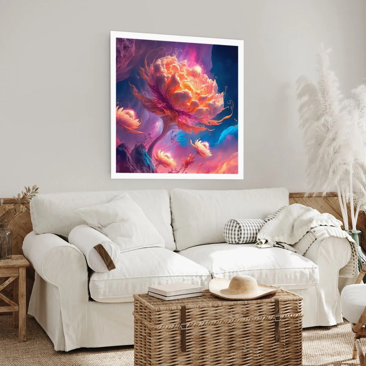 Plakat - En anden verden - 40x40 cm