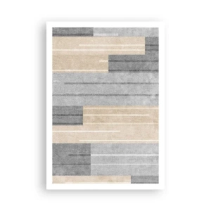 Plakat - Komposition: hold den lodret - 70x100 cm