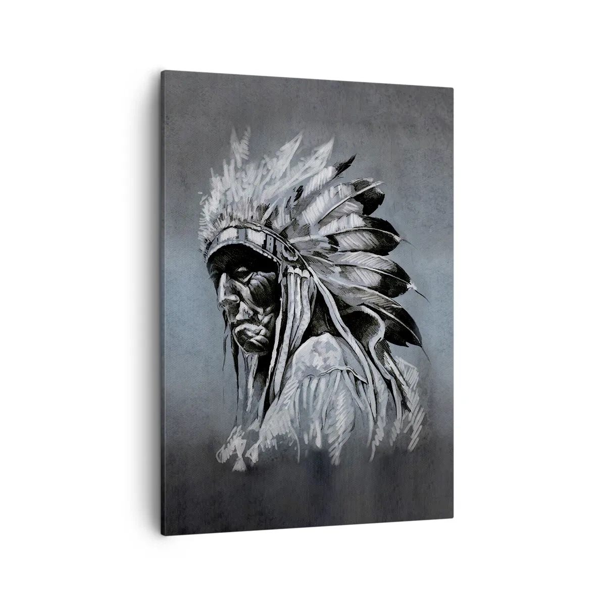 Lærredstryk - Billede på lærred - Tilbage til rødderne - 50x70 cm
