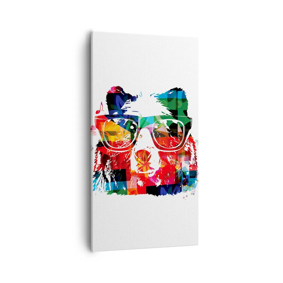 Lærredstryk - Billede på lærred - Jeg elsker det! - 55x100 cm