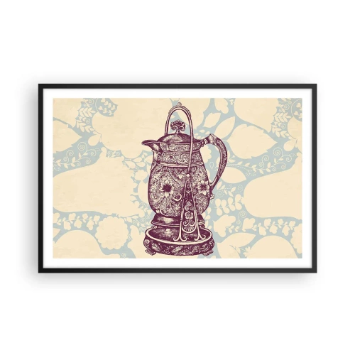 Plakat i sort ramme - Skønheden i hverdagslivet - 91x61 cm