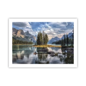 Plakat - Over store og klare vande… - 70x50 cm