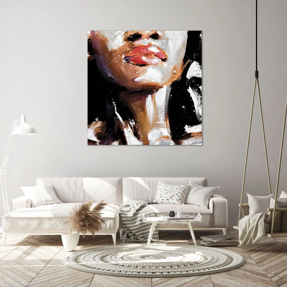 Lærredstryk - Billede på lærred - Stolthed uden fordomme - 40x40 cm