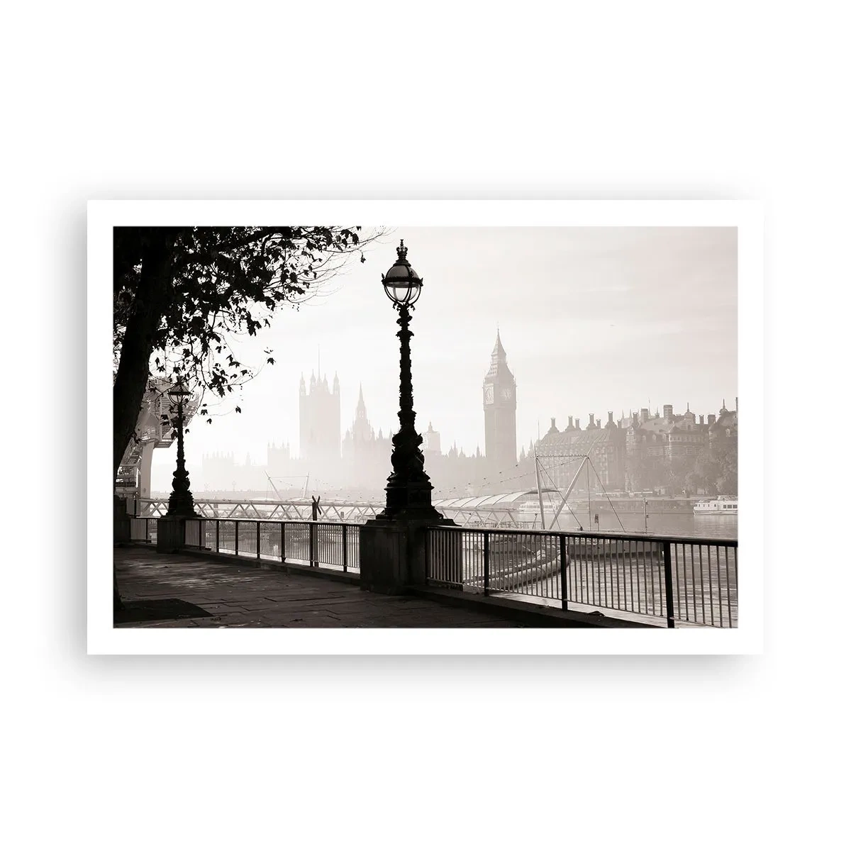 Plakat - London morgen - 91x61 cm