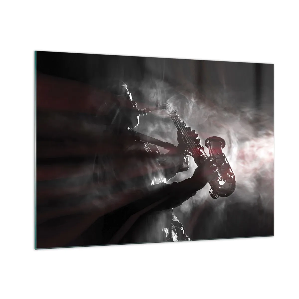 Billede på glas - I jazzens dampe - 100x70 cm