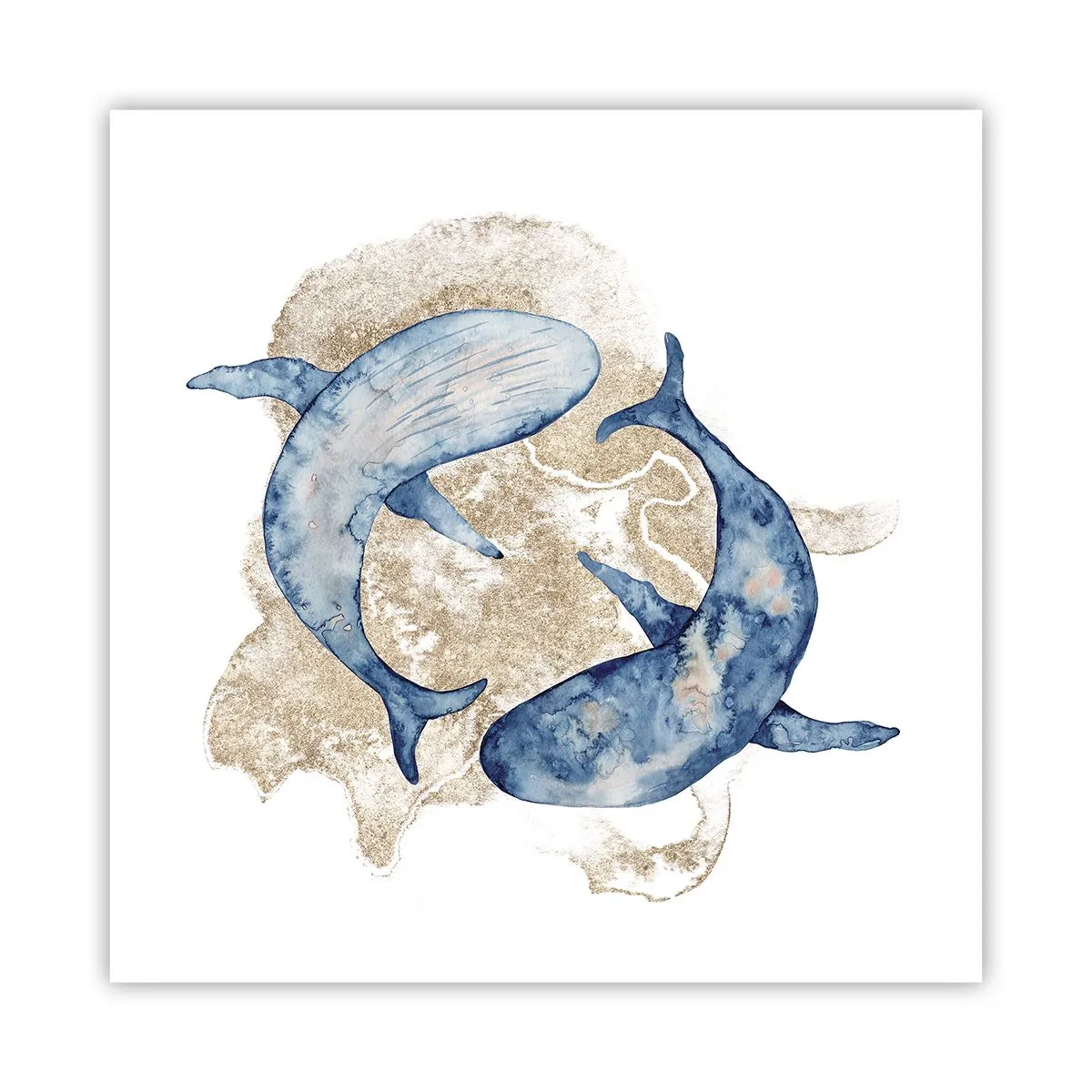 Plakat - Venskab eller kærlighed? - 60x60 cm