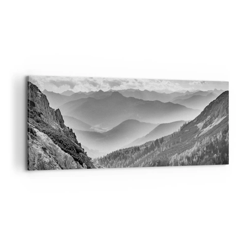 Lærredstryk - Billede på lærred - Hele vejen til horisonten - 100x40 cm