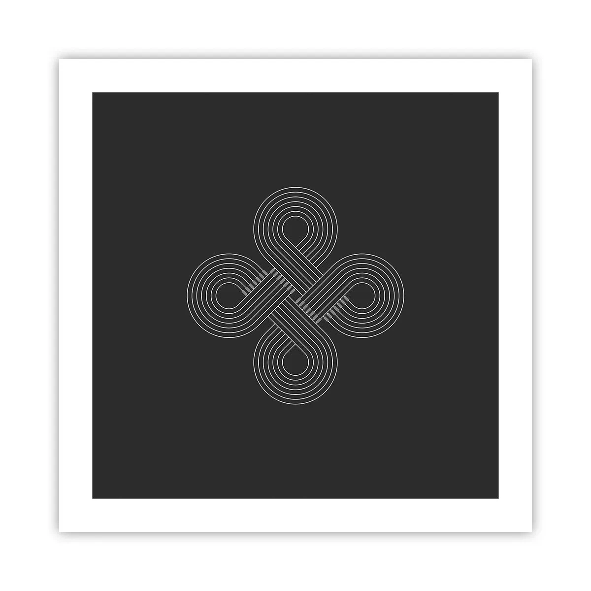 Plakat - I den keltiske ånd - 50x50 cm
