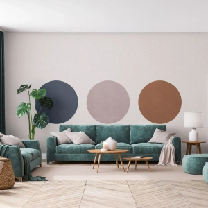 Fototapet Selvklæbende Deluxe Sticker - Et symbol på perfektion - Abstraktion, Stykke, Minimalisme - 450x315 cm