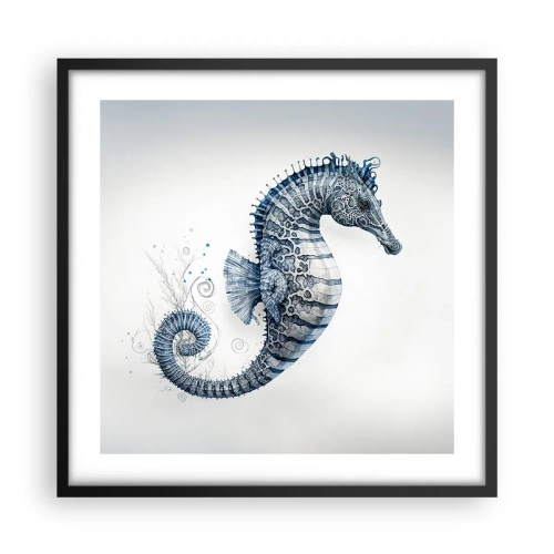 Plakat i sort ramme - En subtil vittighed fra naturen - 50x50 cm