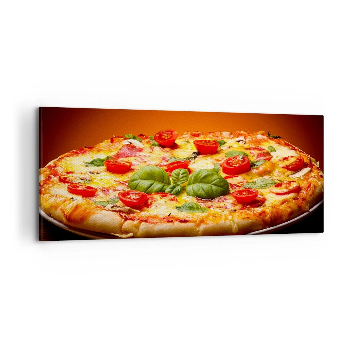 Lærredstryk - Billede på lærred - Mamma mia! - 100x40 cm