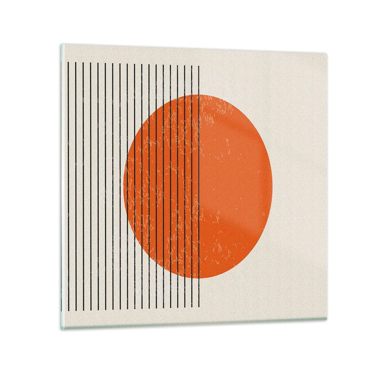 Billede på glas - Altid solen - 60x60 cm