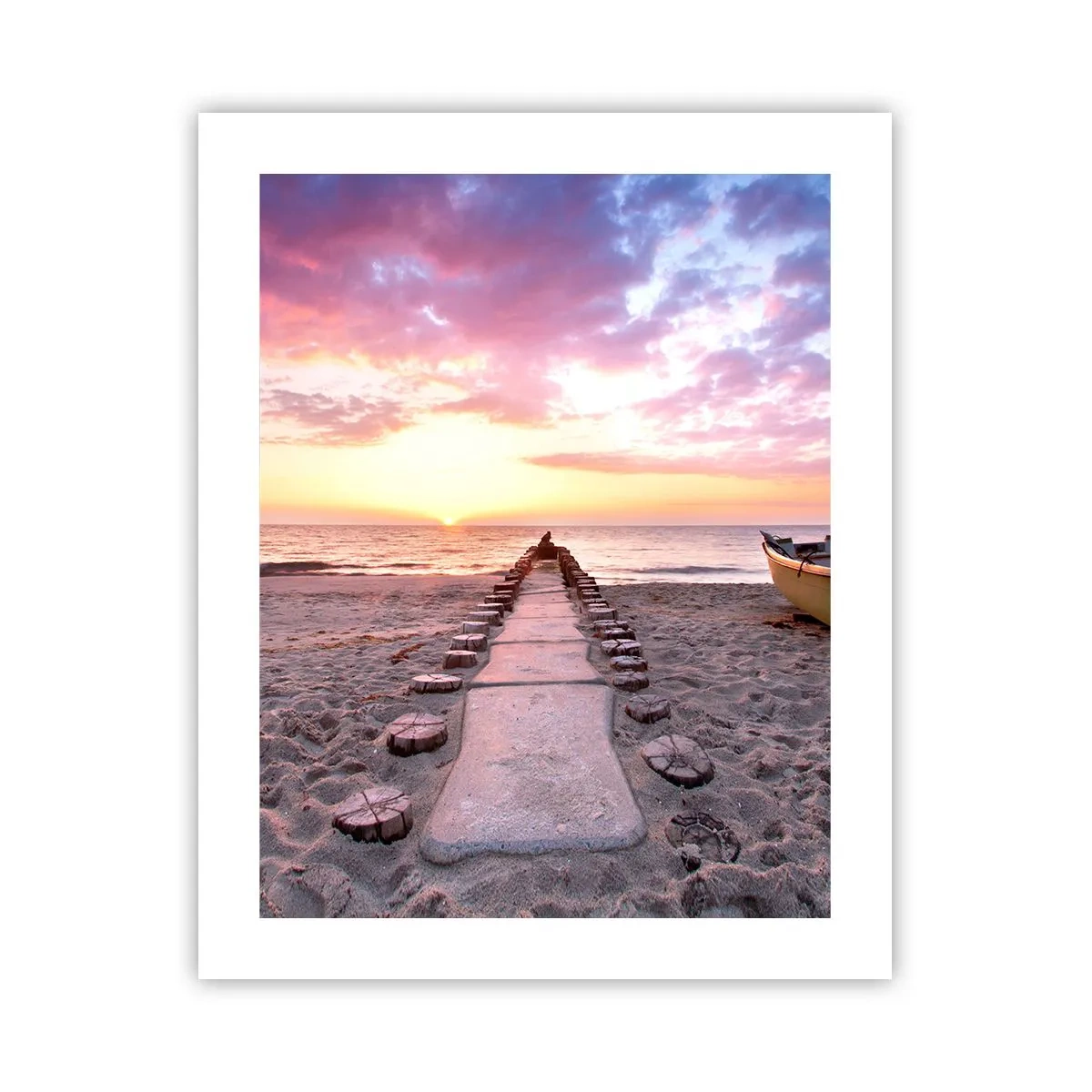 Plakat - Et øjeblik med en dybtgående oplevelse - 40x50 cm