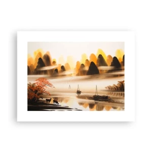 Plakat - Længere væk end det fjerne Østen - 40x30 cm