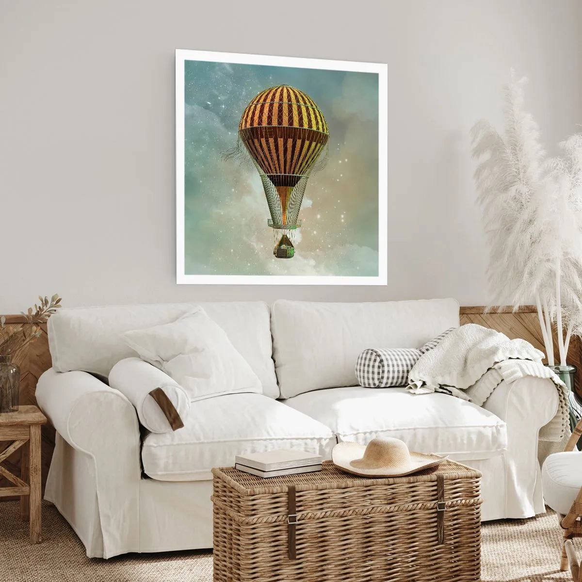 Plakat - Banebrydende flyvninger - 60x60 cm