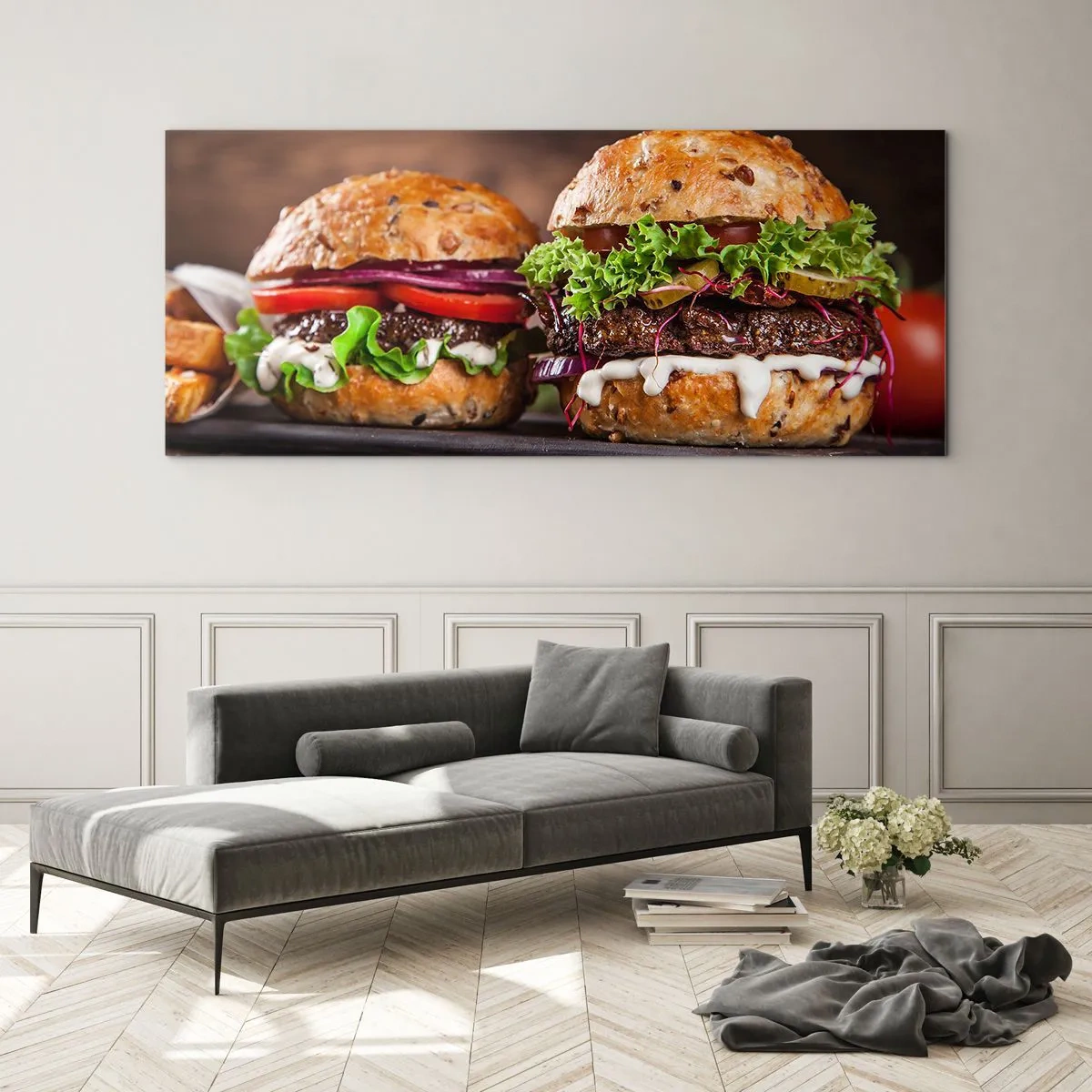 Billede på glas - American dream - 100x40 cm