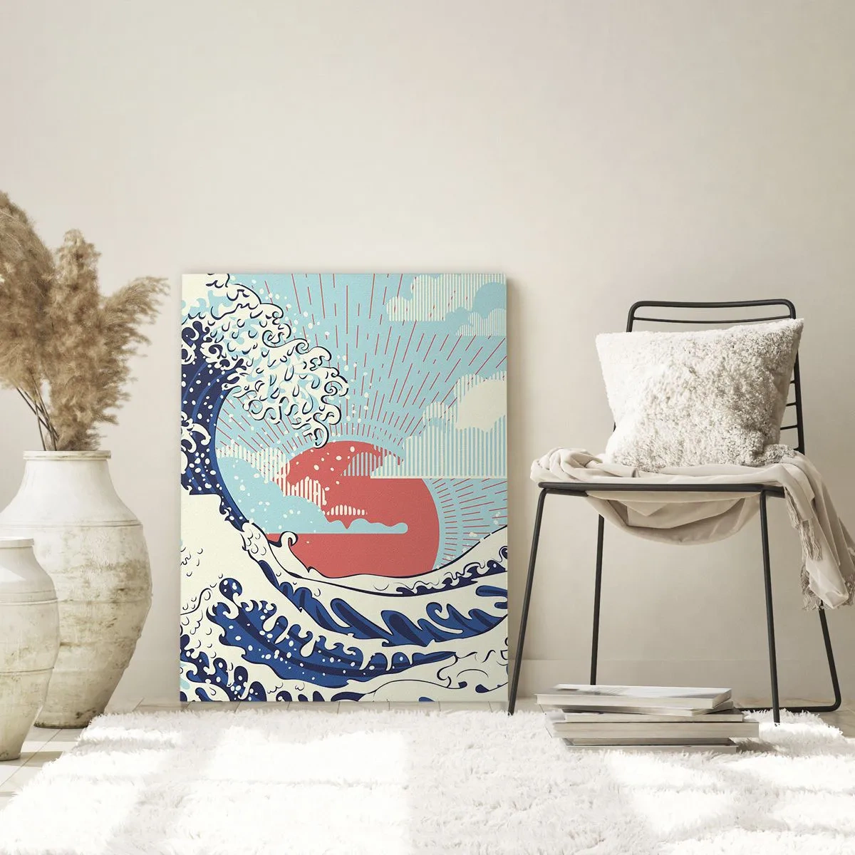 Billede på glas - Fra japanske inspirationer - 80x120 cm